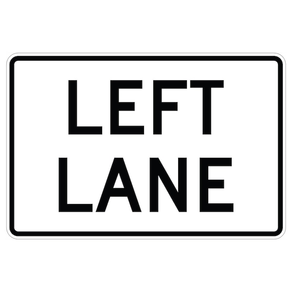 Sign Solutions Usa 24 in Height, 36 in Width, Aluminum, Horizontal Rectangle DUS08DWT3624M5-4 - main